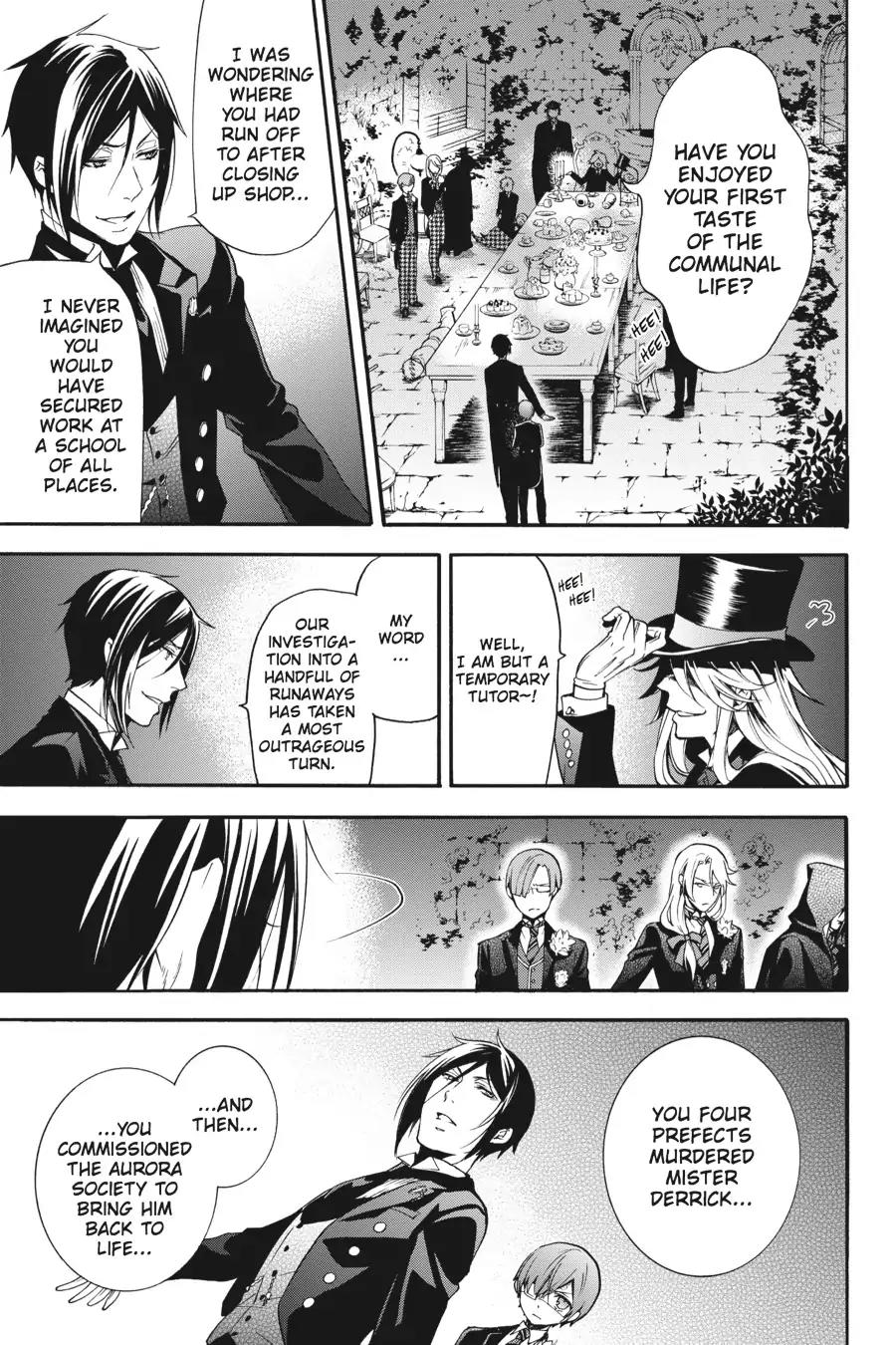 Kuroshitsuji Chapter 83 page 6 - Chapter 83: In the morning: The Butler, Giving Assent
