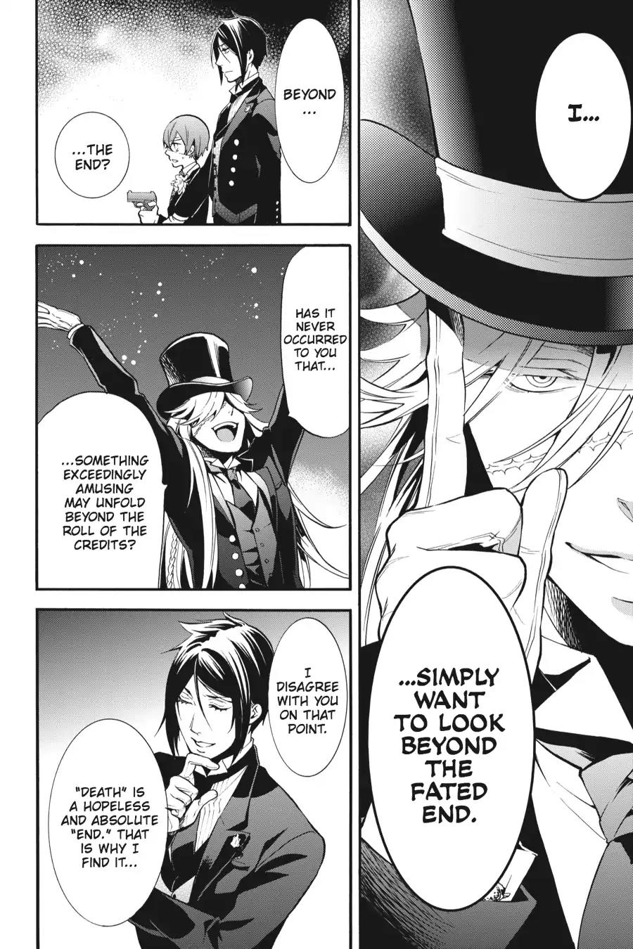 Kuroshitsuji Chapter 84 page 10 - Chapter 84: At noon: The Butler, Speculating