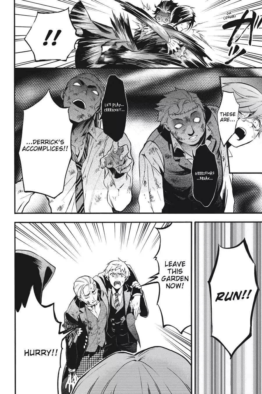 Kuroshitsuji Chapter 84 page 14 - Chapter 84: At noon: The Butler, Speculating