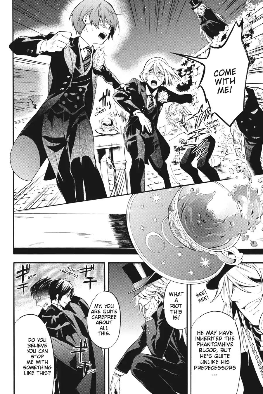 Kuroshitsuji Chapter 84 page 16 - Chapter 84: At noon: The Butler, Speculating