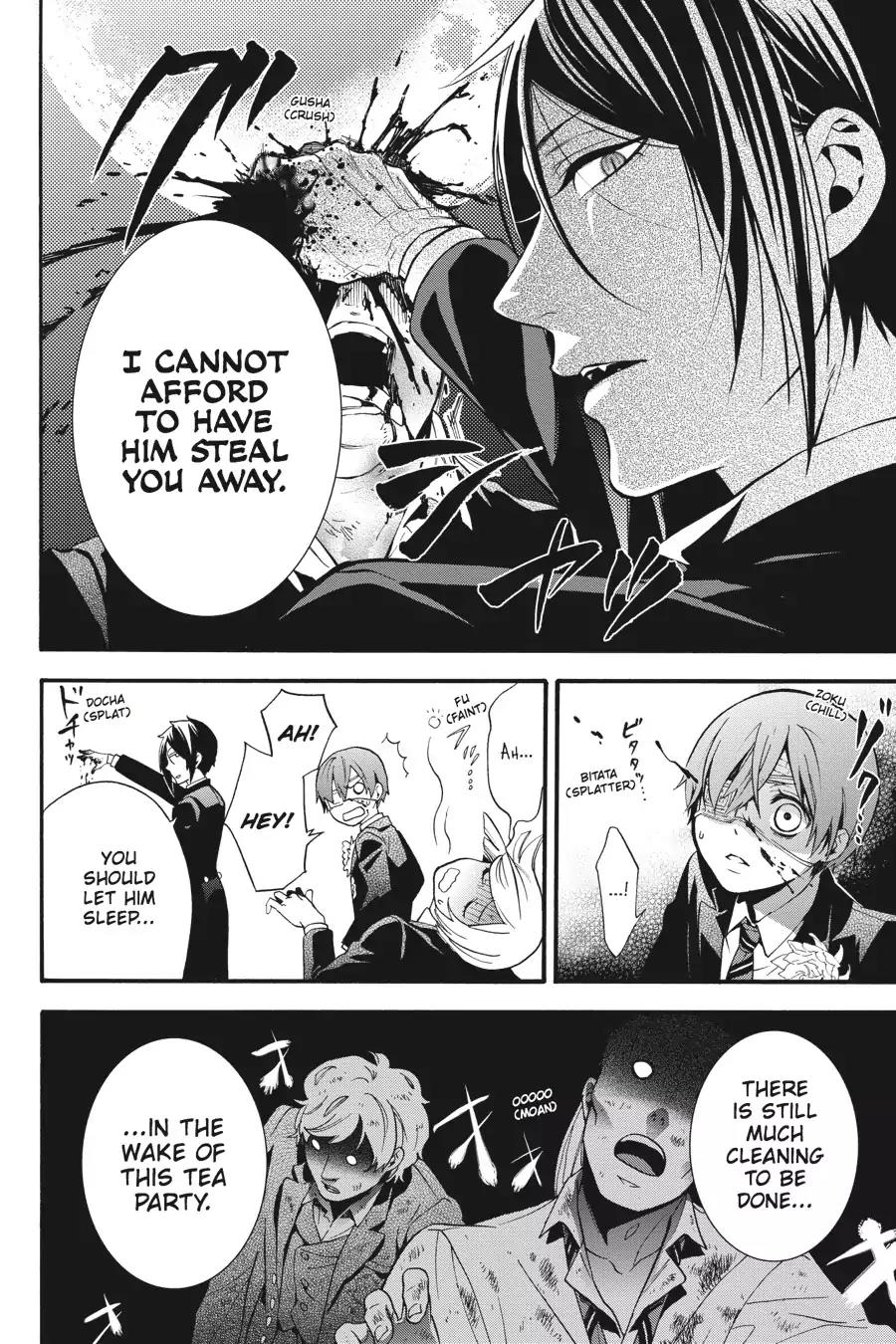 Kuroshitsuji Chapter 84 page 28 - Chapter 84: At noon: The Butler, Speculating