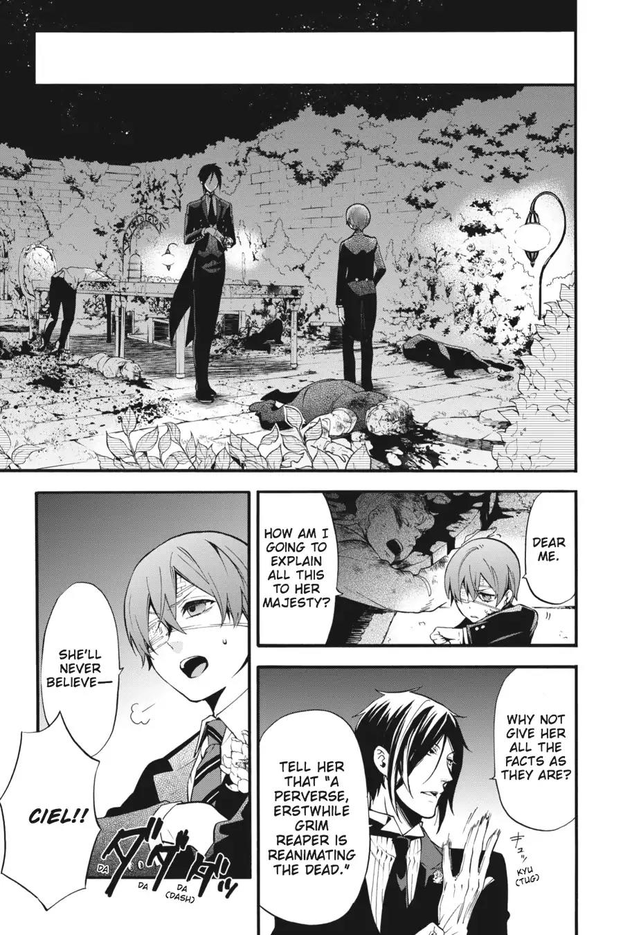Kuroshitsuji Chapter 84 page 29 - Chapter 84: At noon: The Butler, Speculating