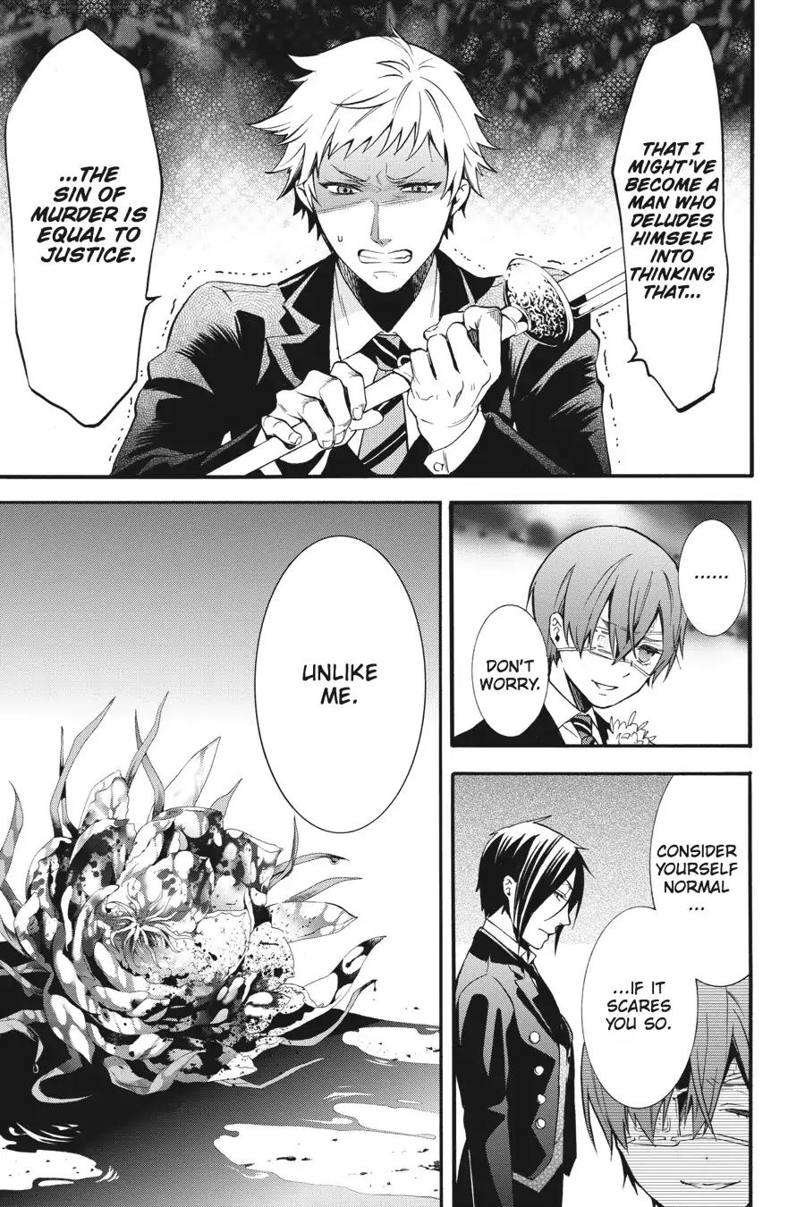 Kuroshitsuji Chapter 84 page 31 - Chapter 84: At noon: The Butler, Speculating