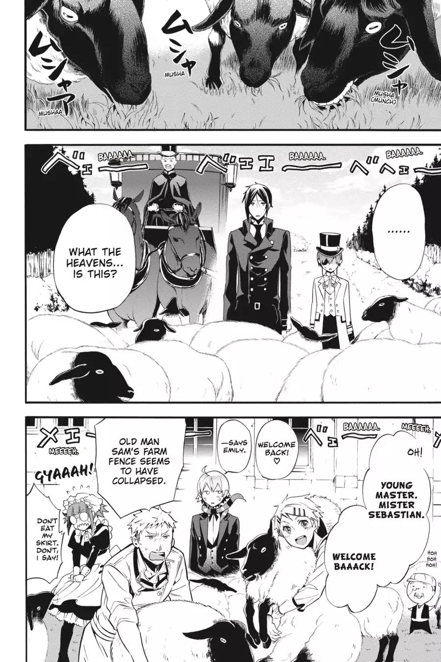 Kuroshitsuji Chapter 84 page 38 - Chapter 84: At noon: The Butler, Speculating