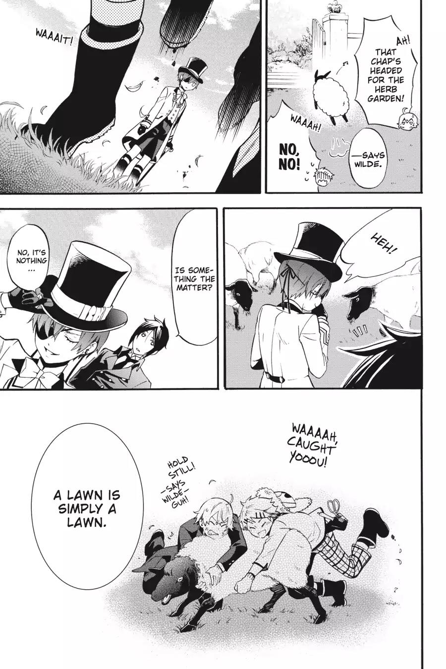 Kuroshitsuji Chapter 84 page 39 - Chapter 84: At noon: The Butler, Speculating