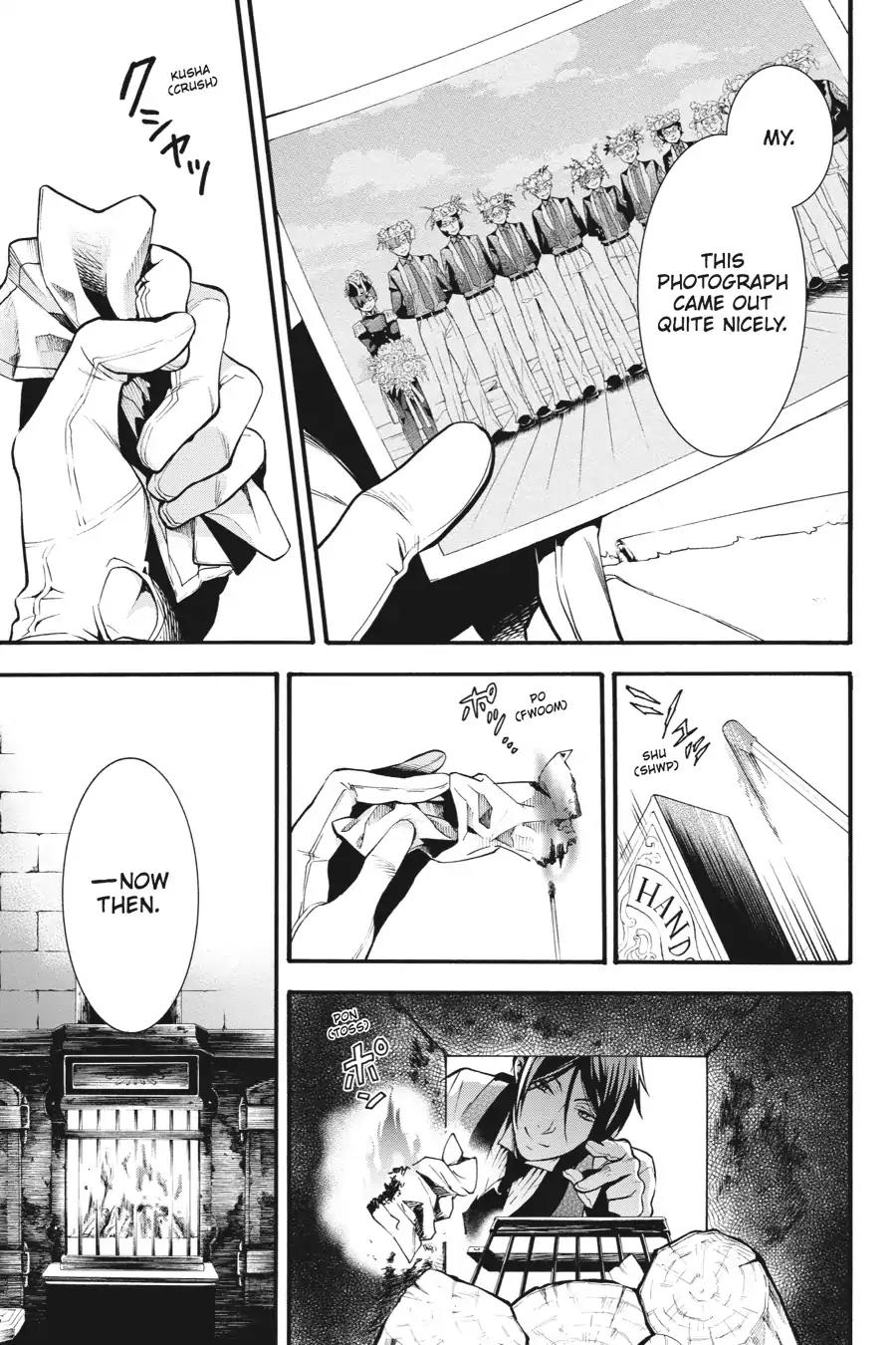 Kuroshitsuji Chapter 84 page 41 - Chapter 84: At noon: The Butler, Speculating