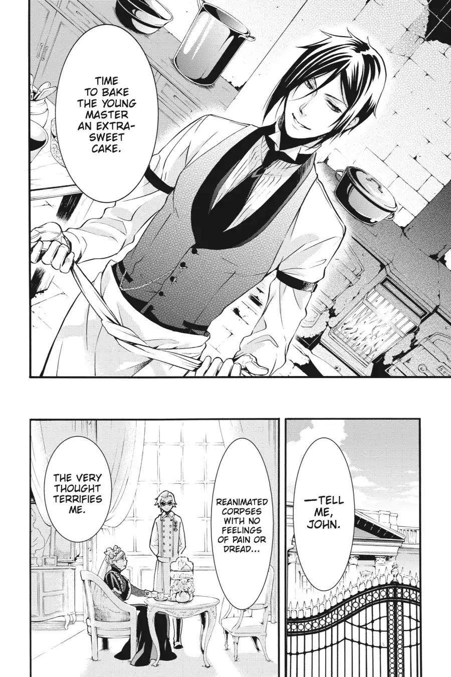 Kuroshitsuji Chapter 84 page 42 - Chapter 84: At noon: The Butler, Speculating