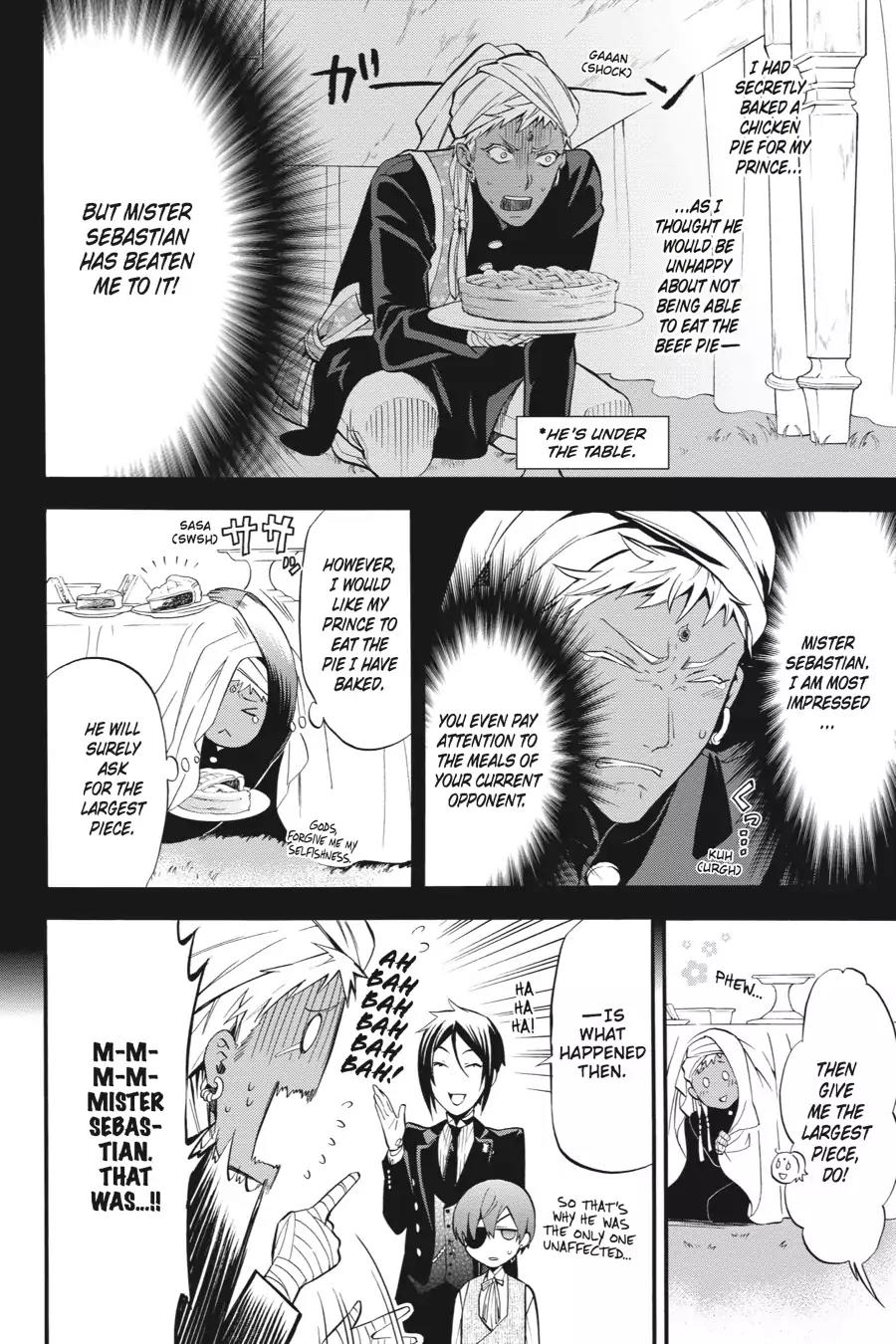 Kuroshitsuji Chapter 85 page 10 - Chapter 85: In the afternoon: The Butler, Taking Off