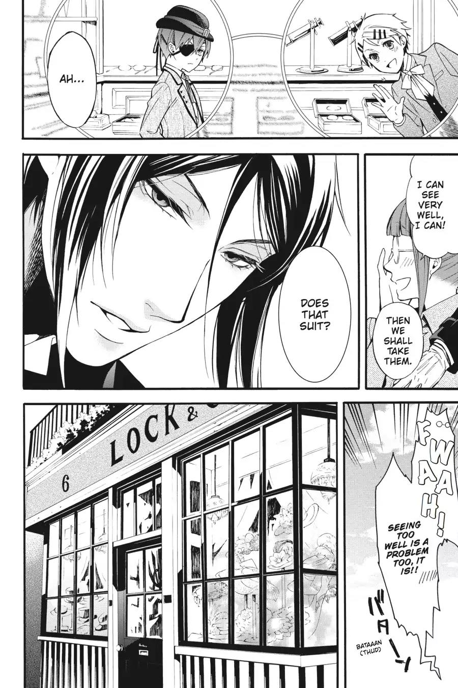 Kuroshitsuji Chapter 85 page 14 - Chapter 85: In the afternoon: The Butler, Taking Off