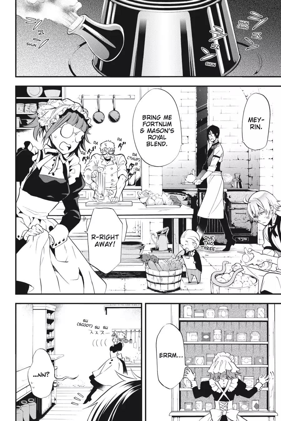 Kuroshitsuji Chapter 85 page 2 - Chapter 85: In the afternoon: The Butler, Taking Off