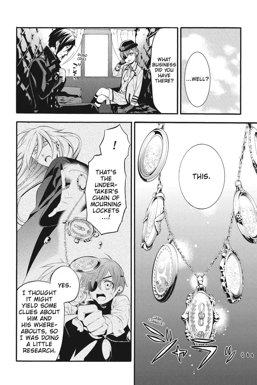 Kuroshitsuji Chapter 85 page 20 - Chapter 85: In the afternoon: The Butler, Taking Off