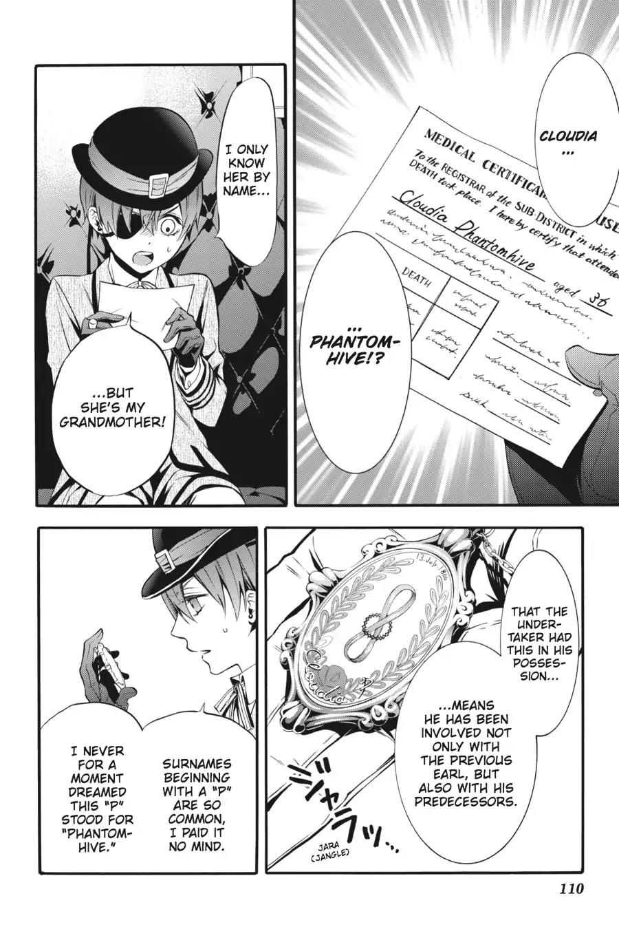 Kuroshitsuji Chapter 85 page 22 - Chapter 85: In the afternoon: The Butler, Taking Off