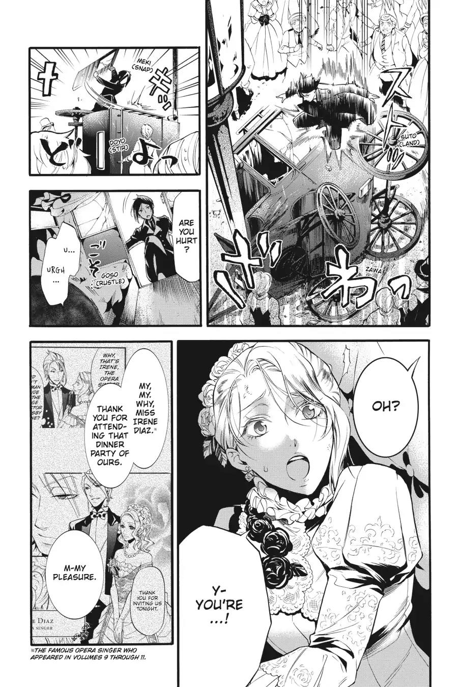 Kuroshitsuji Chapter 85 page 27 - Chapter 85: In the afternoon: The Butler, Taking Off