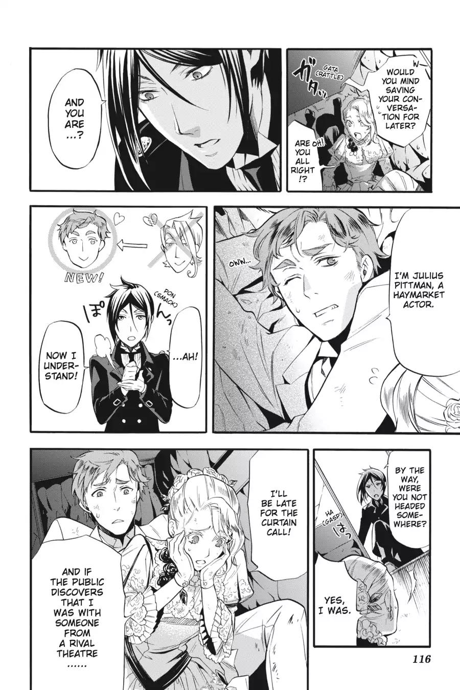 Kuroshitsuji Chapter 85 page 28 - Chapter 85: In the afternoon: The Butler, Taking Off