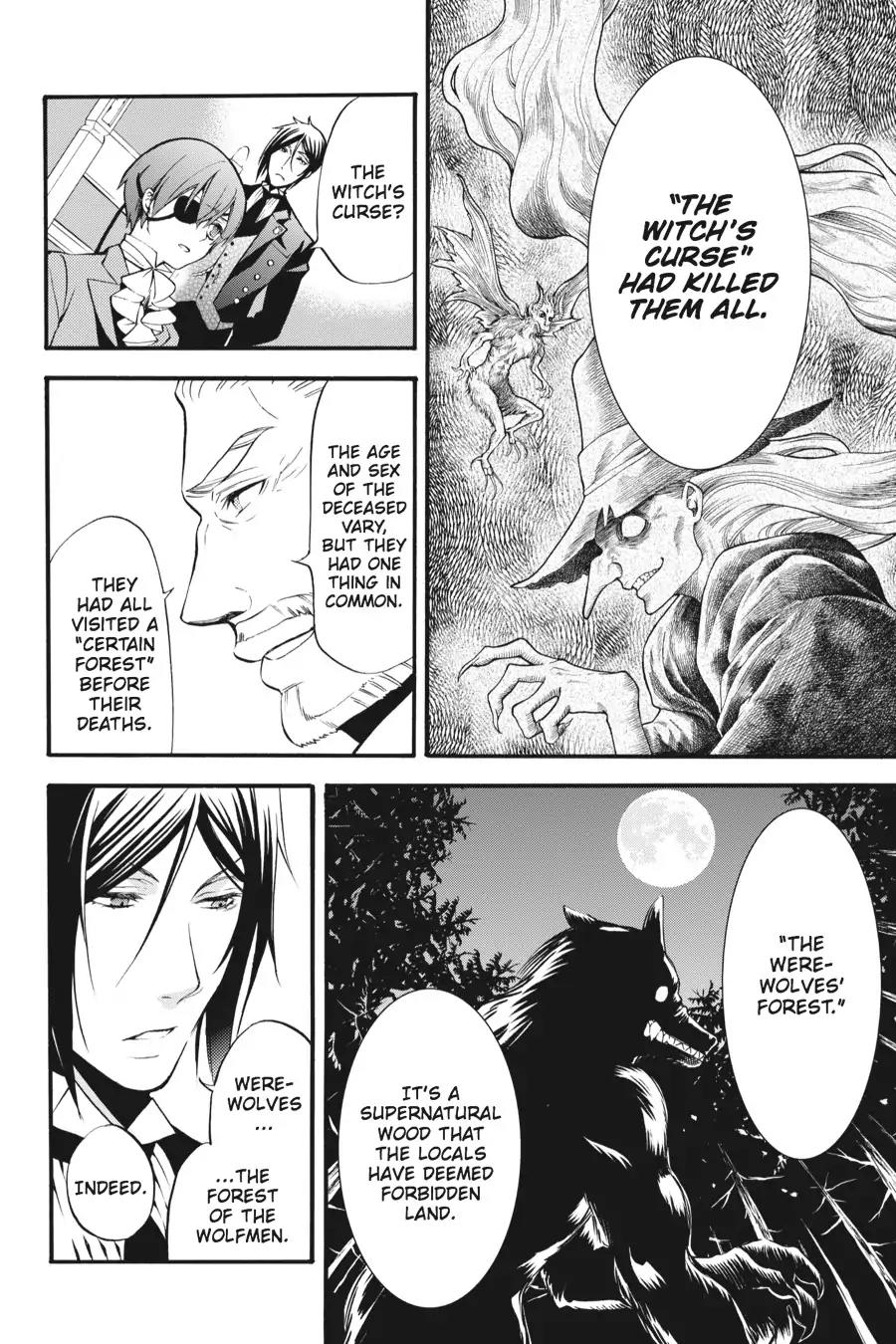 Kuroshitsuji Chapter 86 page 16 - Chapter 86: At night: The Butler, On Board