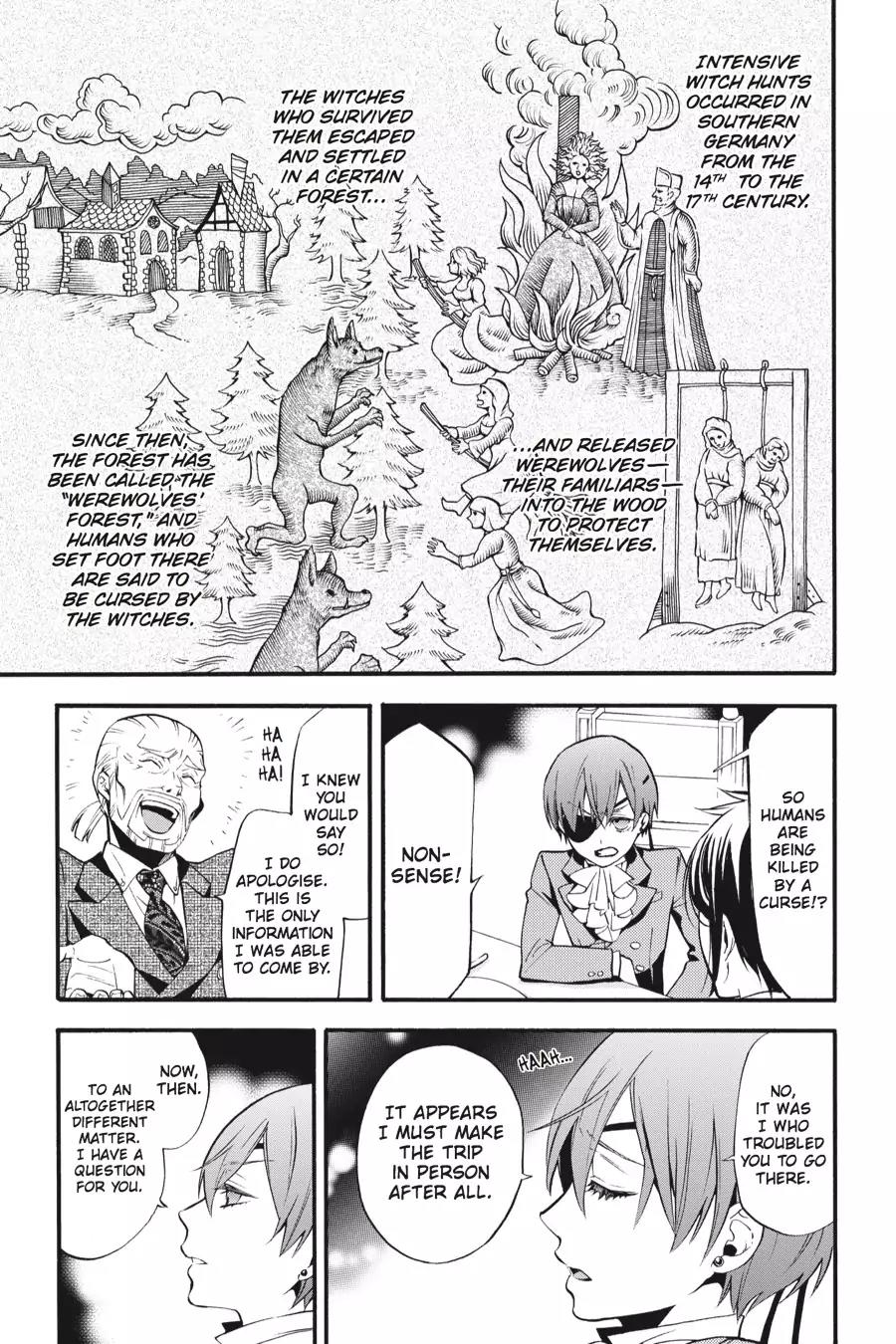 Kuroshitsuji Chapter 86 page 17 - Chapter 86: At night: The Butler, On Board