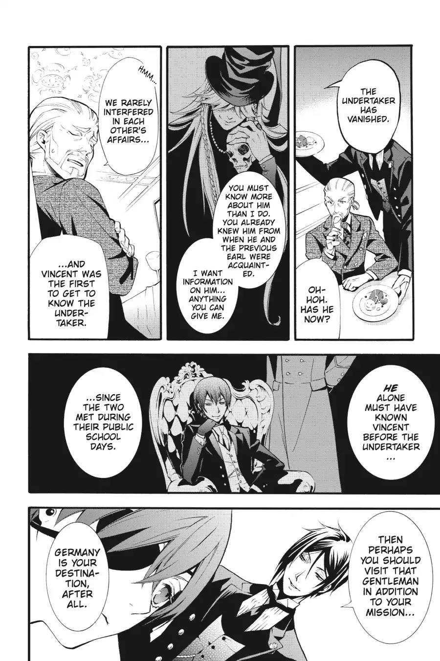 Kuroshitsuji Chapter 86 page 18 - Chapter 86: At night: The Butler, On Board