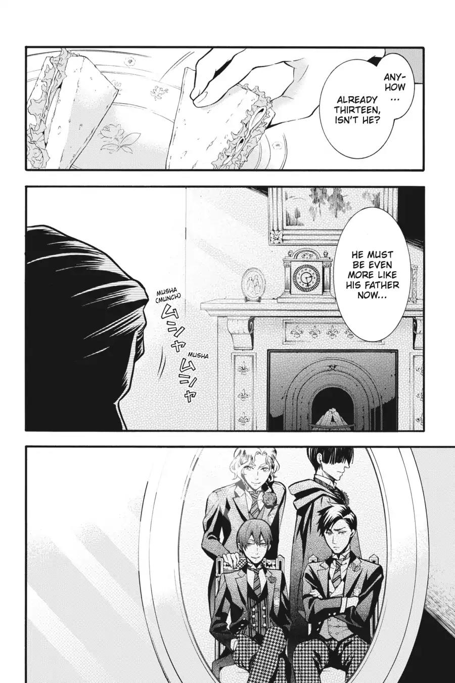 Kuroshitsuji Chapter 86 page 20 - Chapter 86: At night: The Butler, On Board