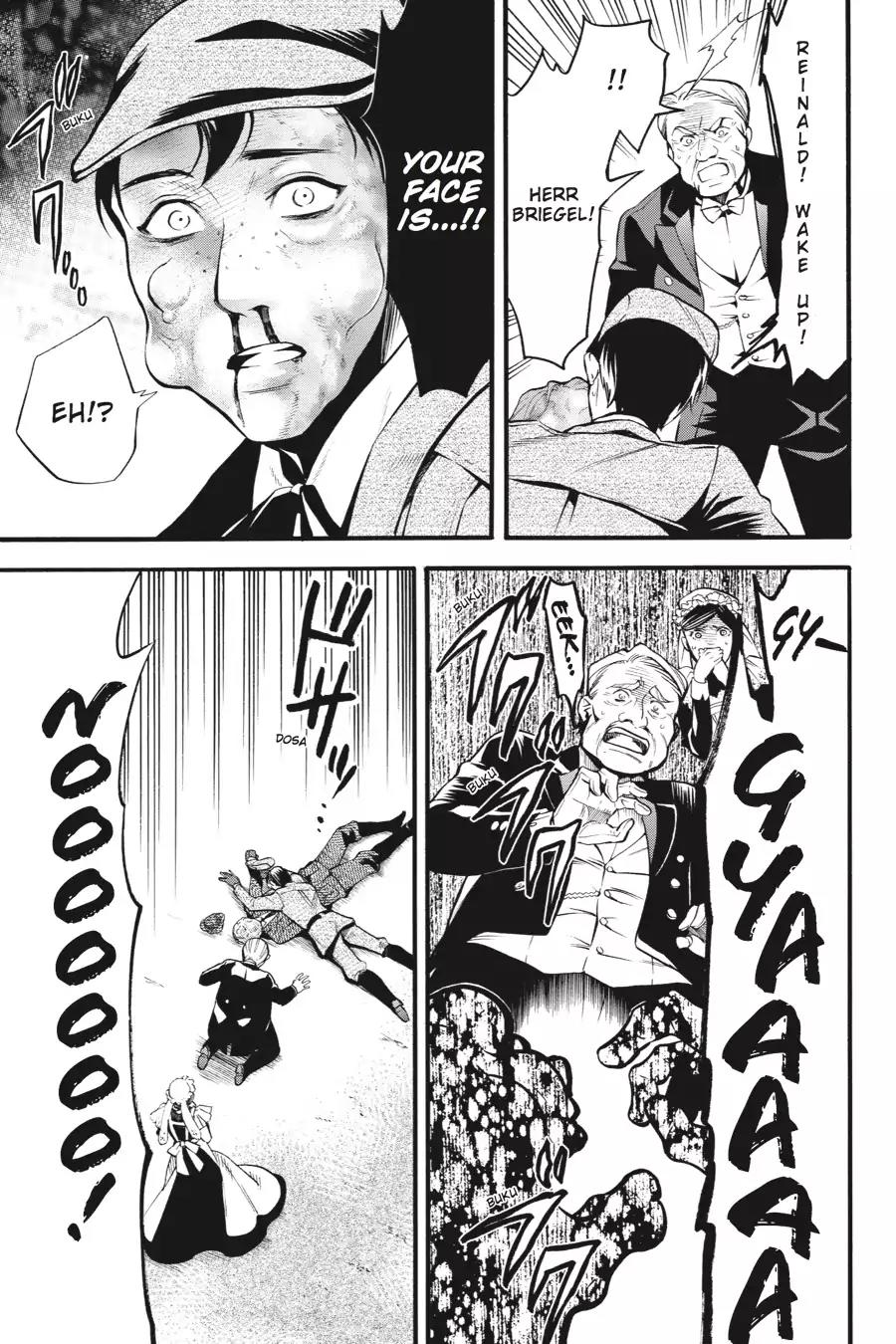 Kuroshitsuji Chapter 86 page 9 - Chapter 86: At night: The Butler, On Board