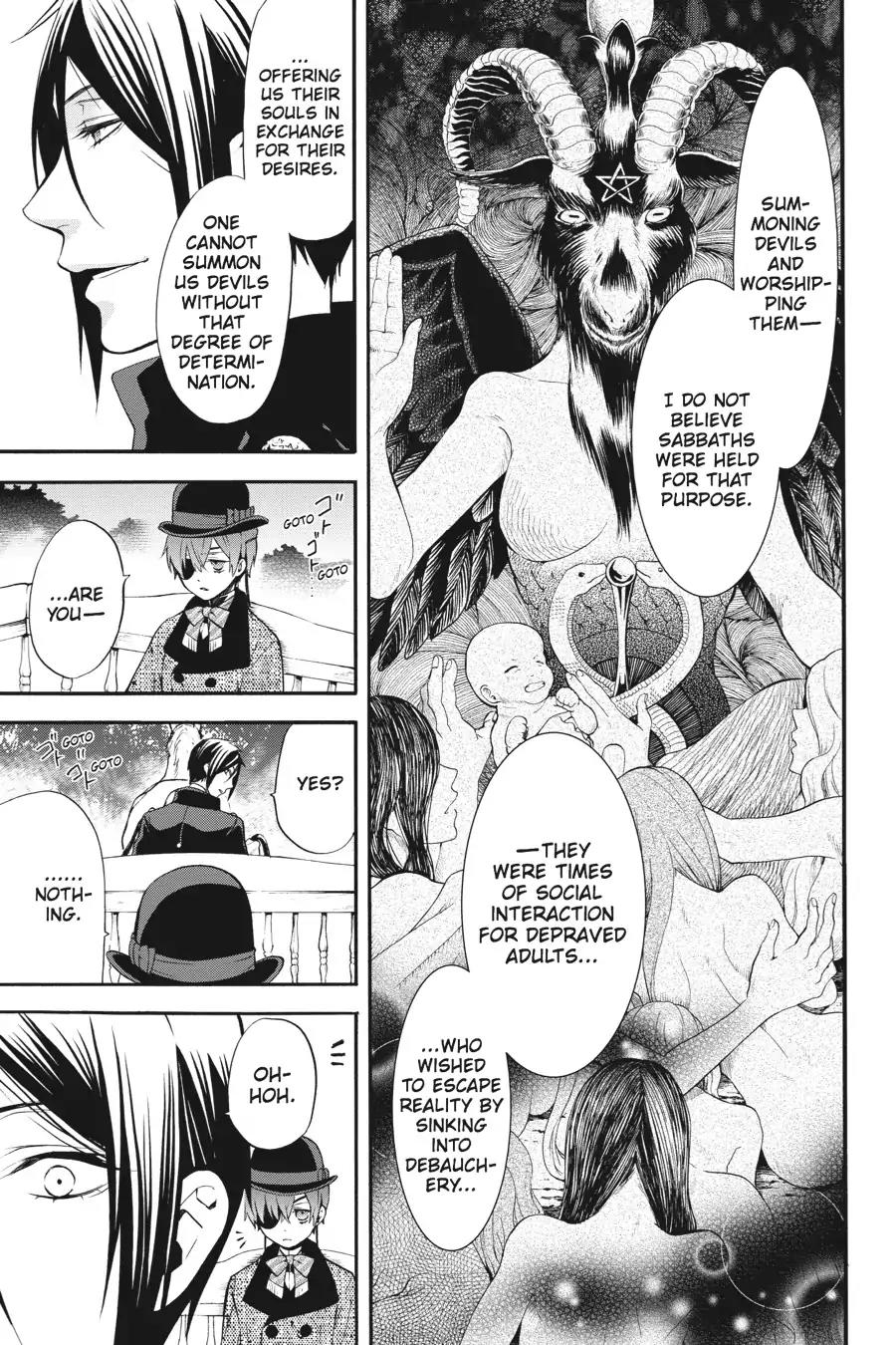 Kuroshitsuji Chapter 87 page 11 - Chapter 87: At midnight: The Butler, Making Enquiries