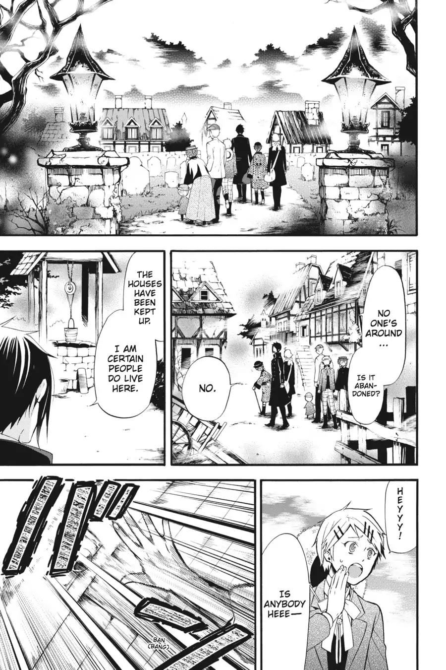Kuroshitsuji Chapter 87 page 13 - Chapter 87: At midnight: The Butler, Making Enquiries