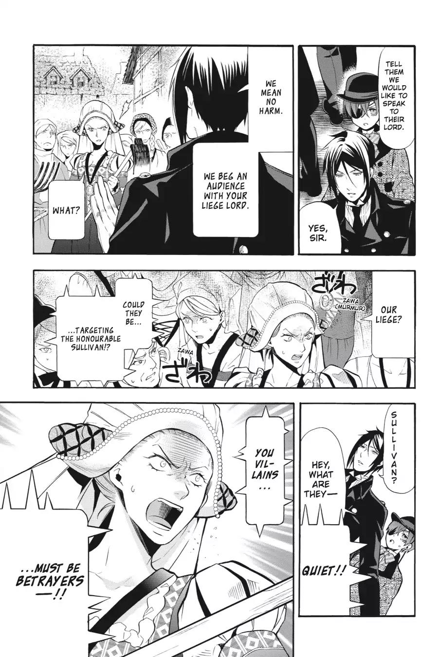 Kuroshitsuji Chapter 87 page 17 - Chapter 87: At midnight: The Butler, Making Enquiries