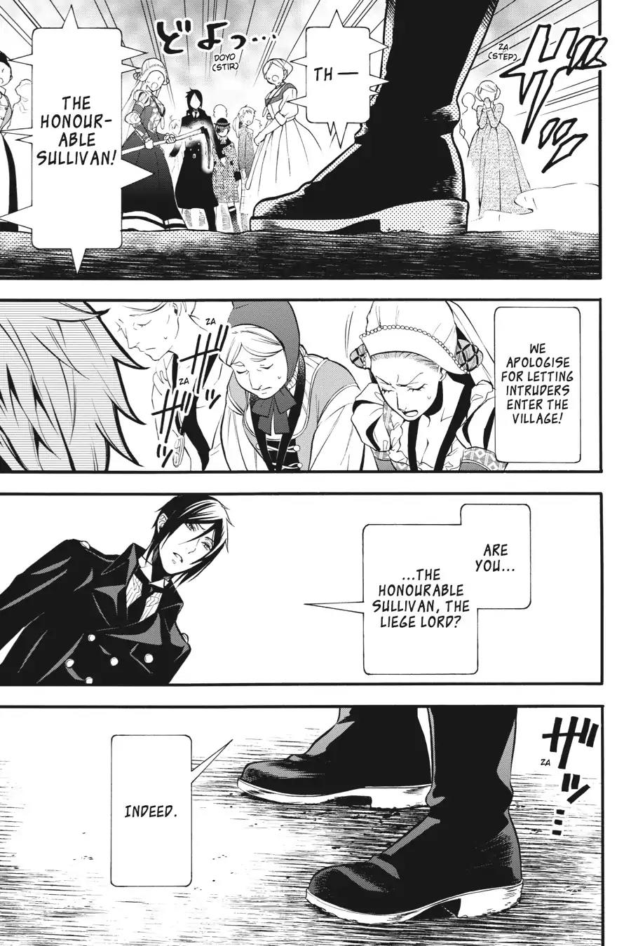 Kuroshitsuji Chapter 87 page 19 - Chapter 87: At midnight: The Butler, Making Enquiries