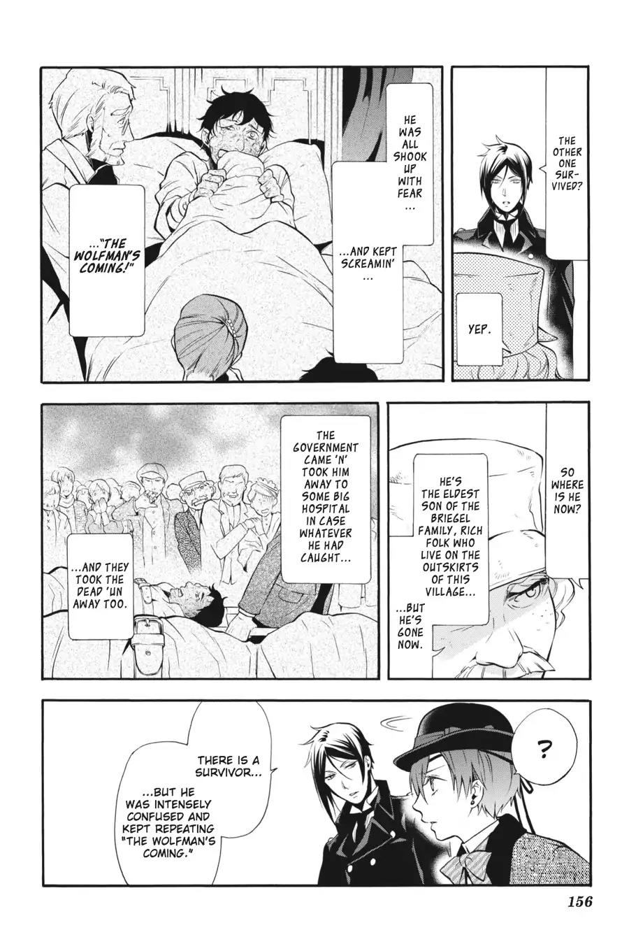 Kuroshitsuji Chapter 87 page 4 - Chapter 87: At midnight: The Butler, Making Enquiries