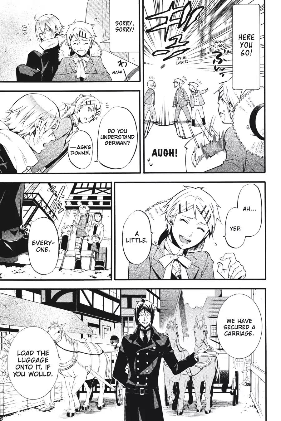 Kuroshitsuji Chapter 87 page 7 - Chapter 87: At midnight: The Butler, Making Enquiries
