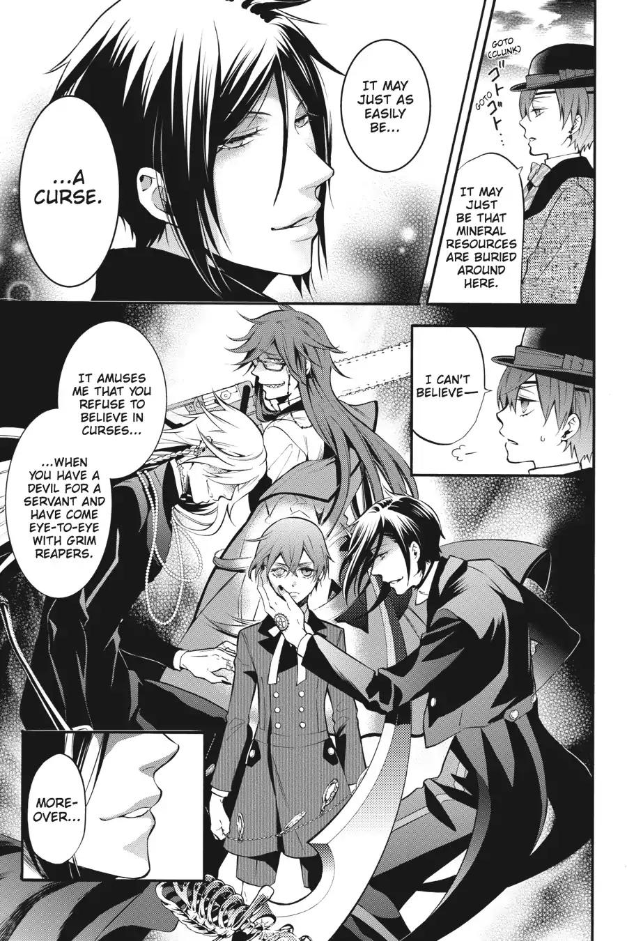 Kuroshitsuji Chapter 87 page 9 - Chapter 87: At midnight: The Butler, Making Enquiries