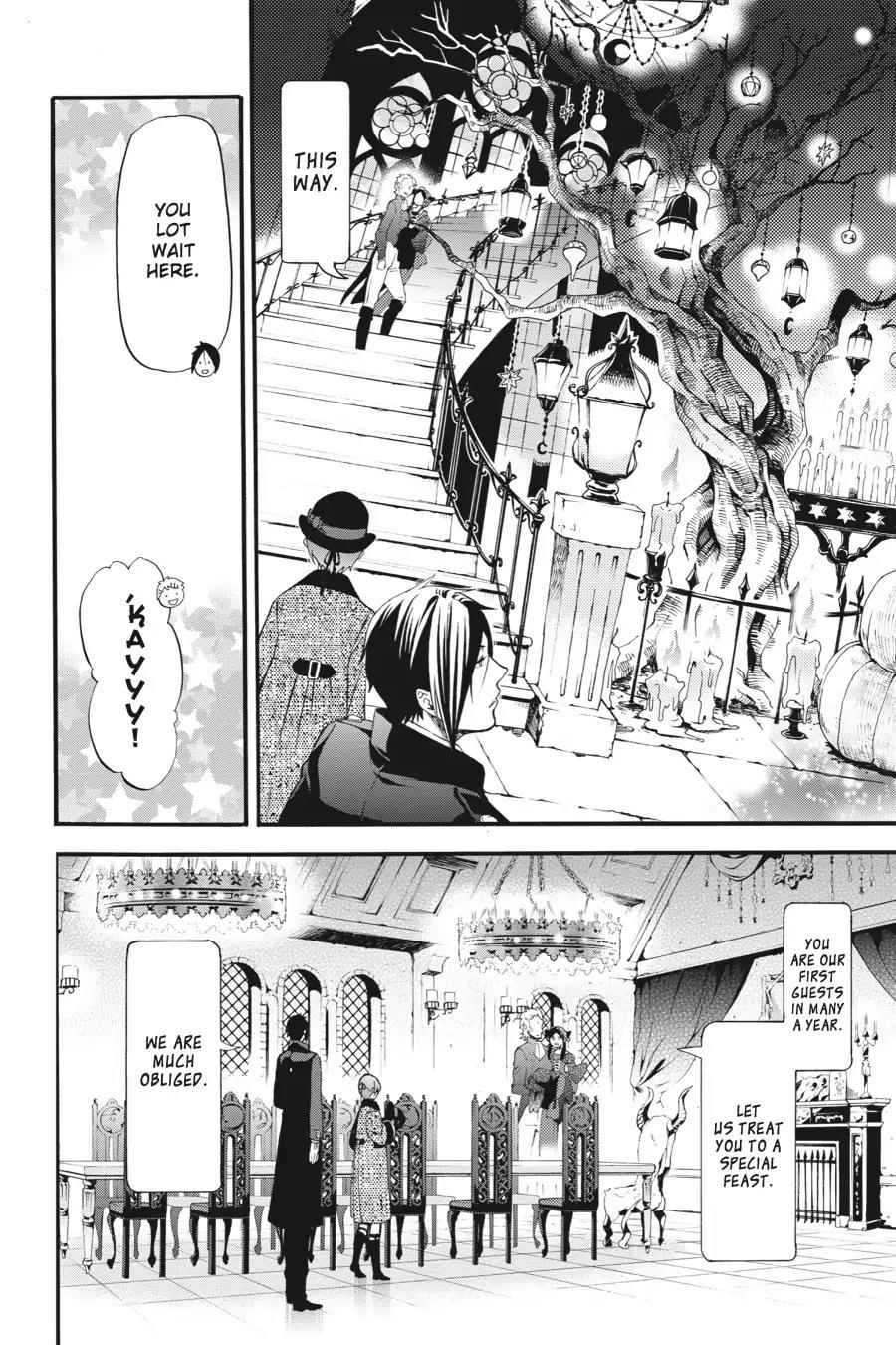 Kuroshitsuji Chapter 88 page 17 - Chapter 88: In the morning: The Butler, Assisting