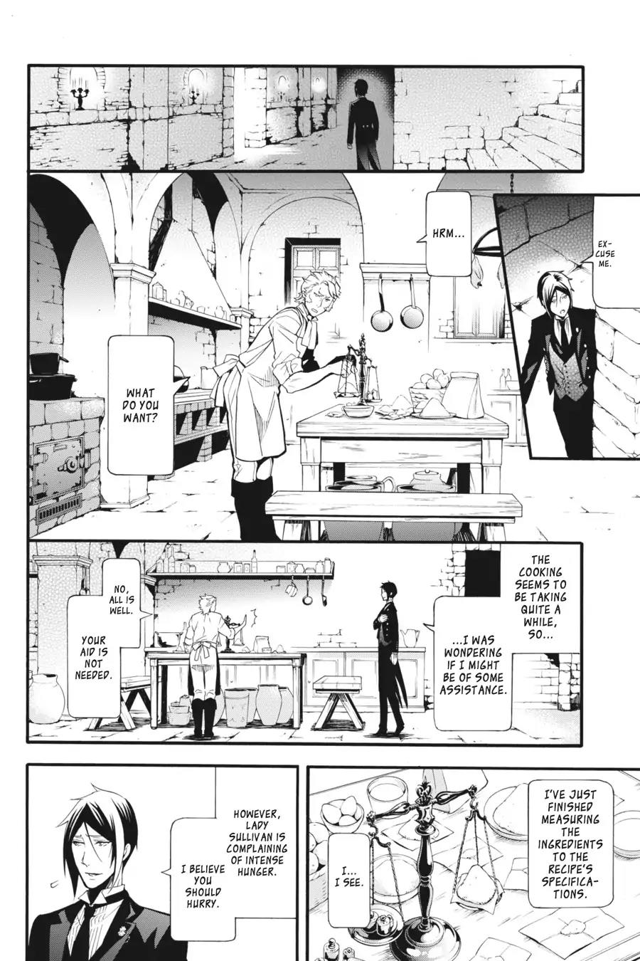 Kuroshitsuji Chapter 88 page 23 - Chapter 88: In the morning: The Butler, Assisting
