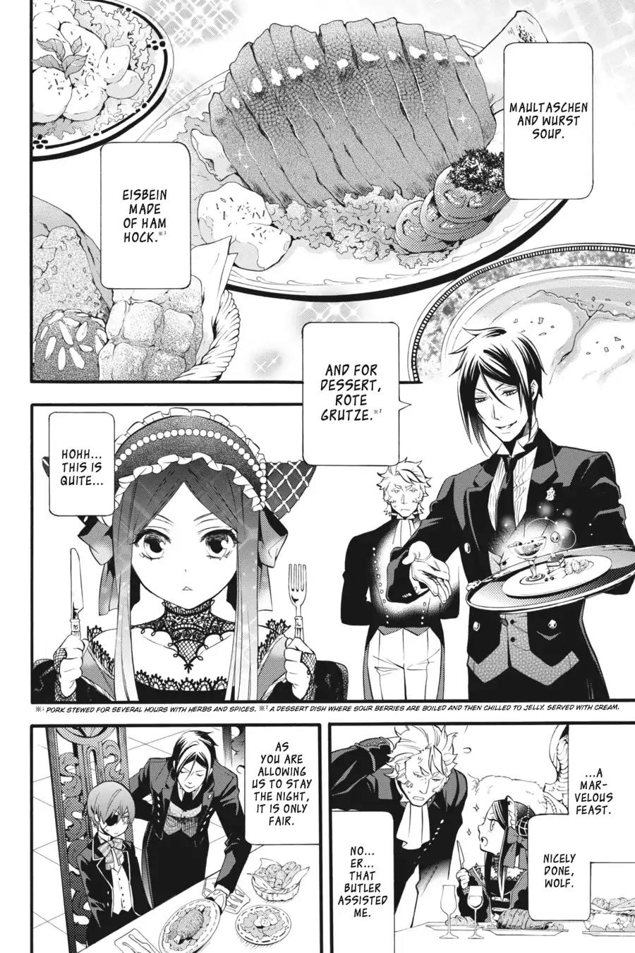 Kuroshitsuji Chapter 88 page 27 - Chapter 88: In the morning: The Butler, Assisting