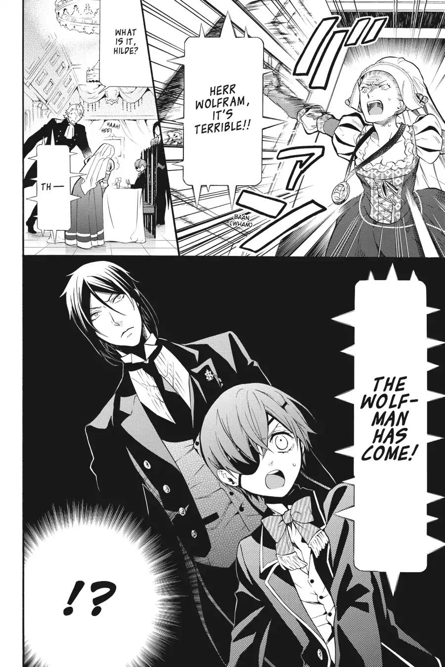 Kuroshitsuji Chapter 88 page 29 - Chapter 88: In the morning: The Butler, Assisting