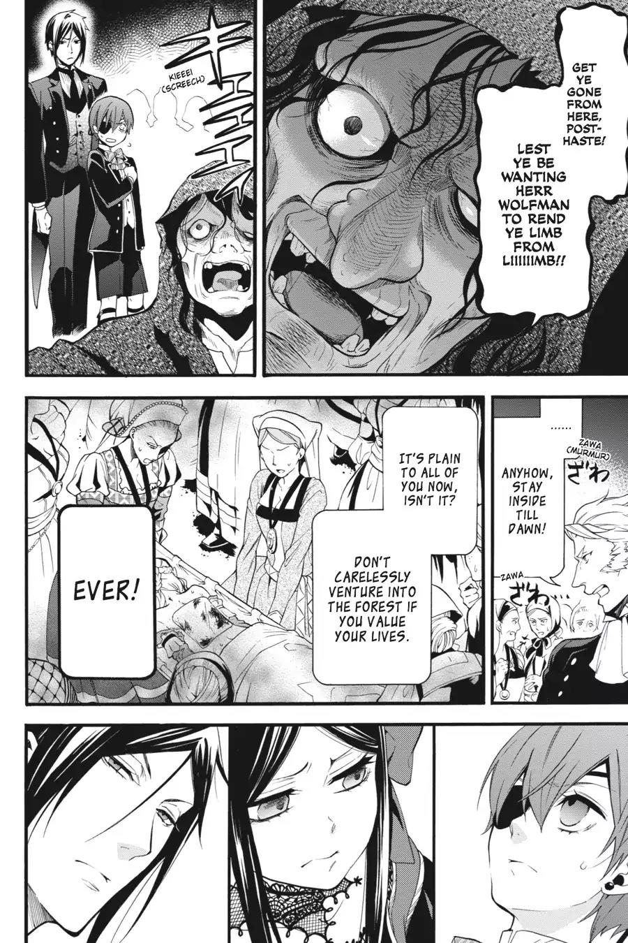 Kuroshitsuji Chapter 89 page 10 - Chapter 89: At noon: The Butler, Sounding the Alarm