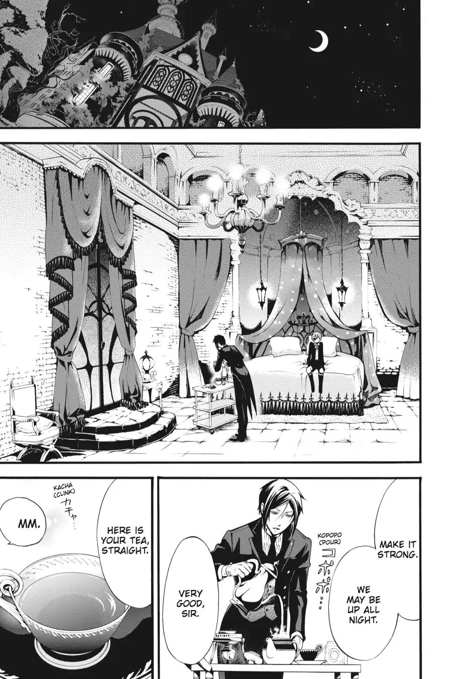 Kuroshitsuji Chapter 89 page 11 - Chapter 89: At noon: The Butler, Sounding the Alarm