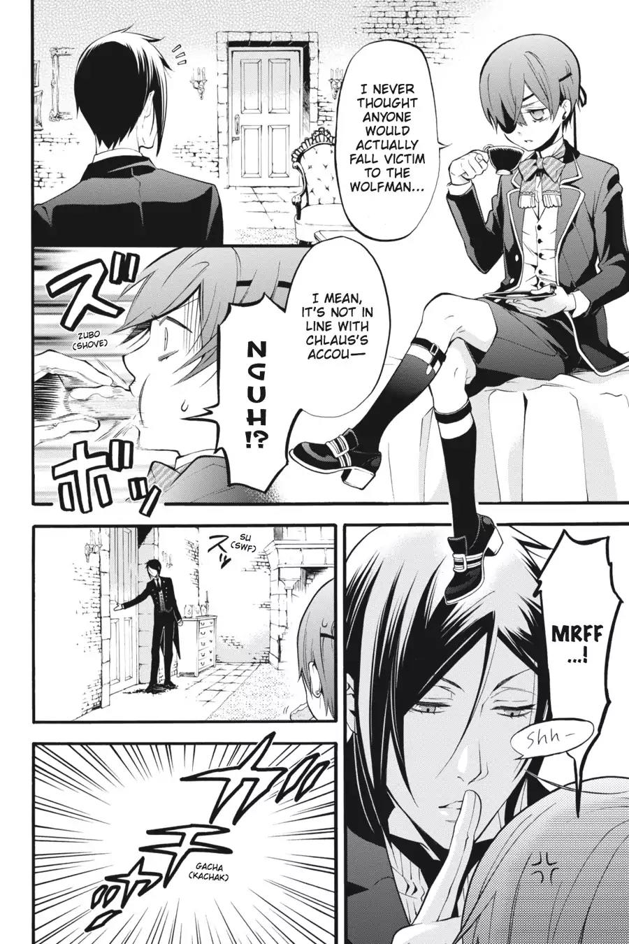 Kuroshitsuji Chapter 89 page 12 - Chapter 89: At noon: The Butler, Sounding the Alarm