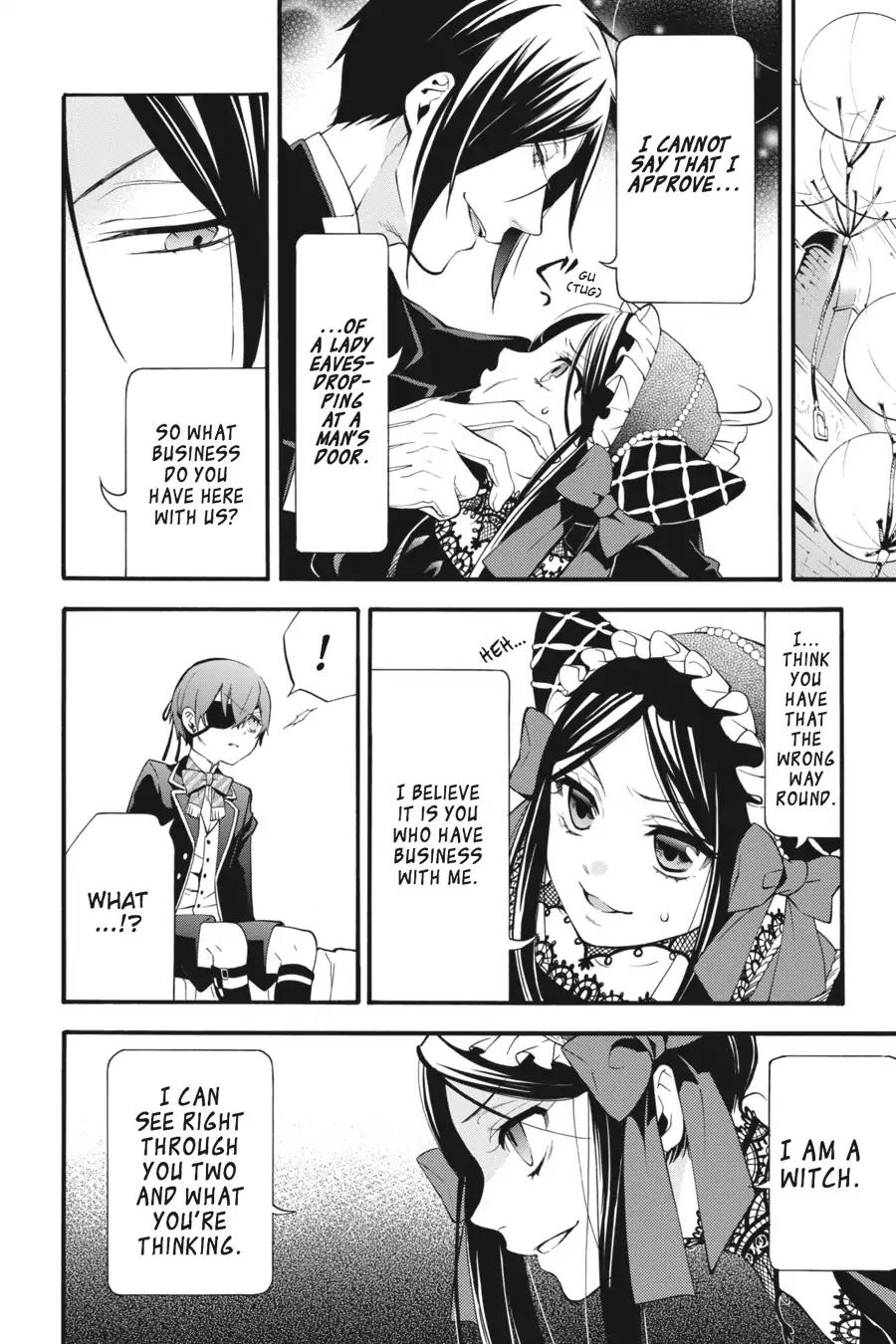 Kuroshitsuji Chapter 89 page 14 - Chapter 89: At noon: The Butler, Sounding the Alarm