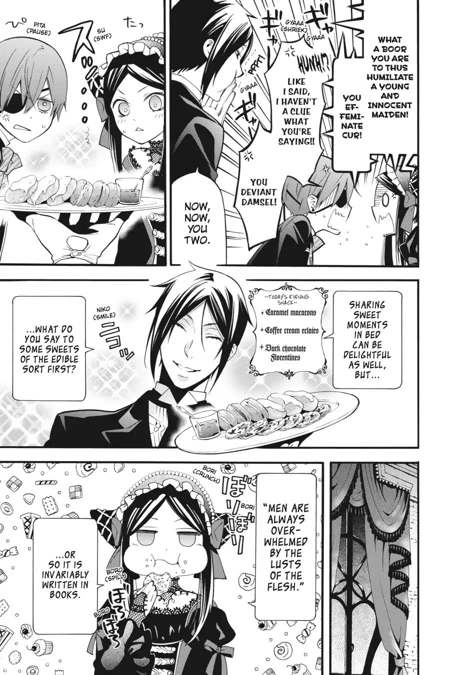 Kuroshitsuji Chapter 89 page 19 - Chapter 89: At noon: The Butler, Sounding the Alarm