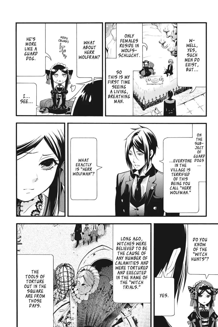 Kuroshitsuji Chapter 89 page 20 - Chapter 89: At noon: The Butler, Sounding the Alarm