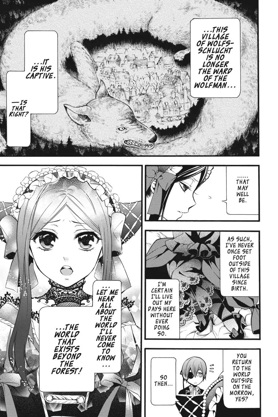 Kuroshitsuji Chapter 89 page 23 - Chapter 89: At noon: The Butler, Sounding the Alarm