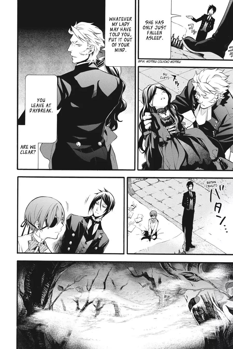 Kuroshitsuji Chapter 89 page 28 - Chapter 89: At noon: The Butler, Sounding the Alarm