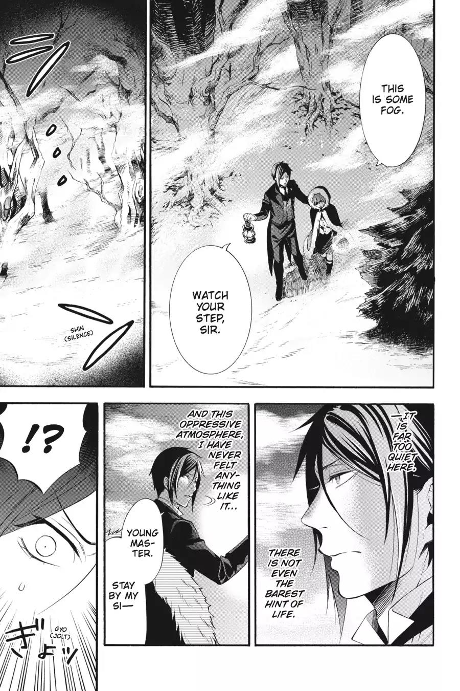 Kuroshitsuji Chapter 89 page 29 - Chapter 89: At noon: The Butler, Sounding the Alarm