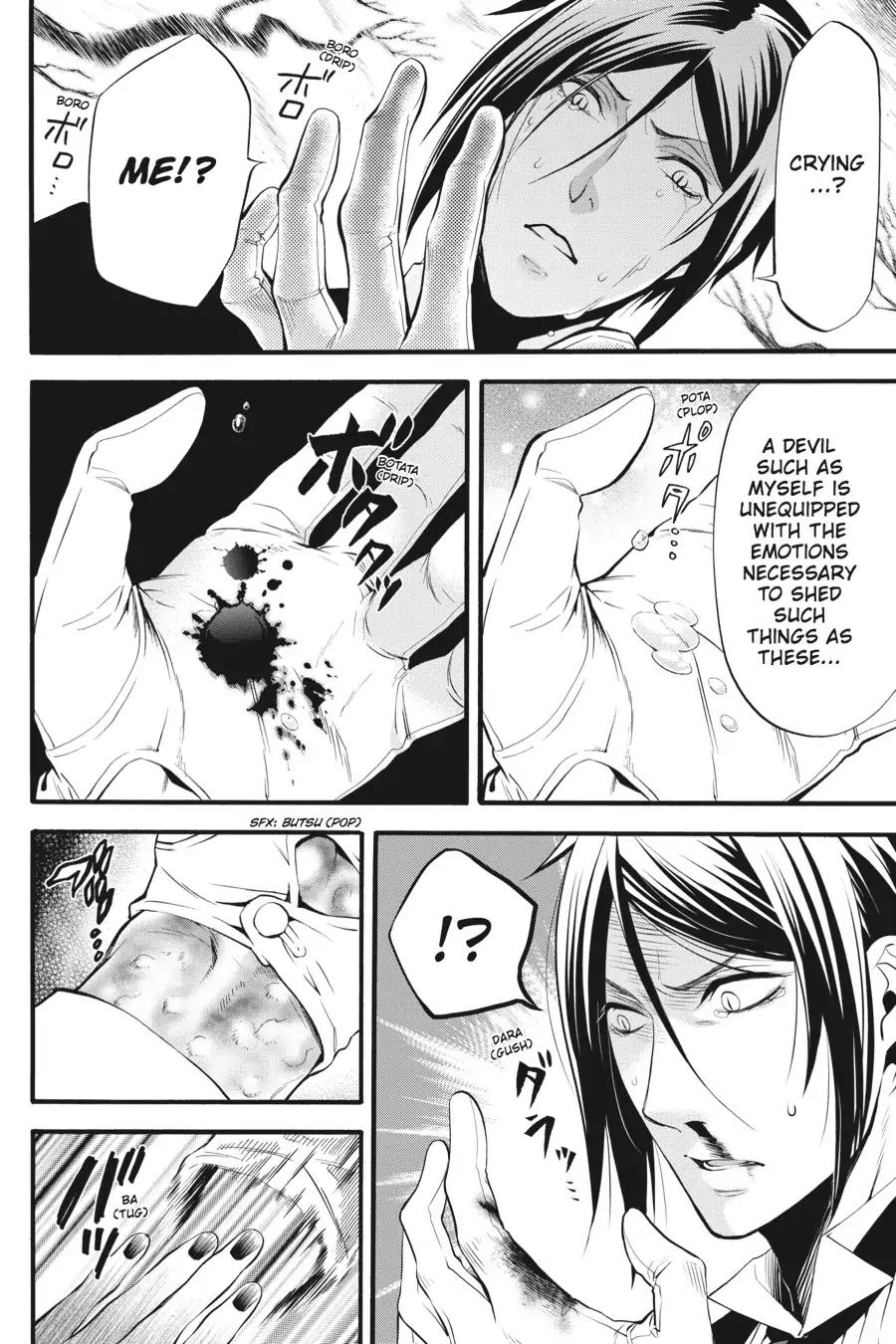 Kuroshitsuji Chapter 89 page 34 - Chapter 89: At noon: The Butler, Sounding the Alarm