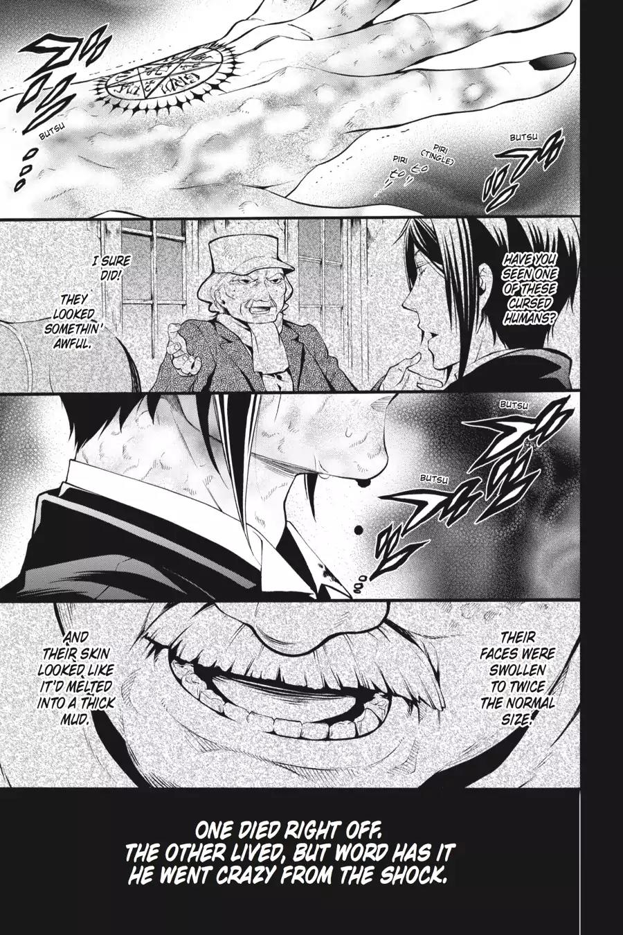 Kuroshitsuji Chapter 89 page 35 - Chapter 89: At noon: The Butler, Sounding the Alarm