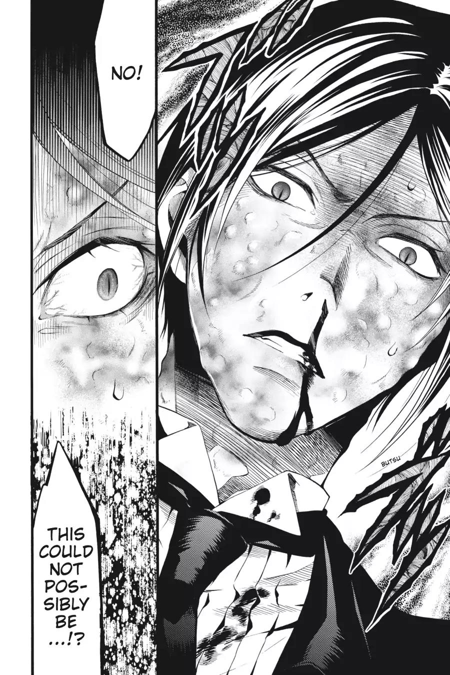 Kuroshitsuji Chapter 89 page 36 - Chapter 89: At noon: The Butler, Sounding the Alarm