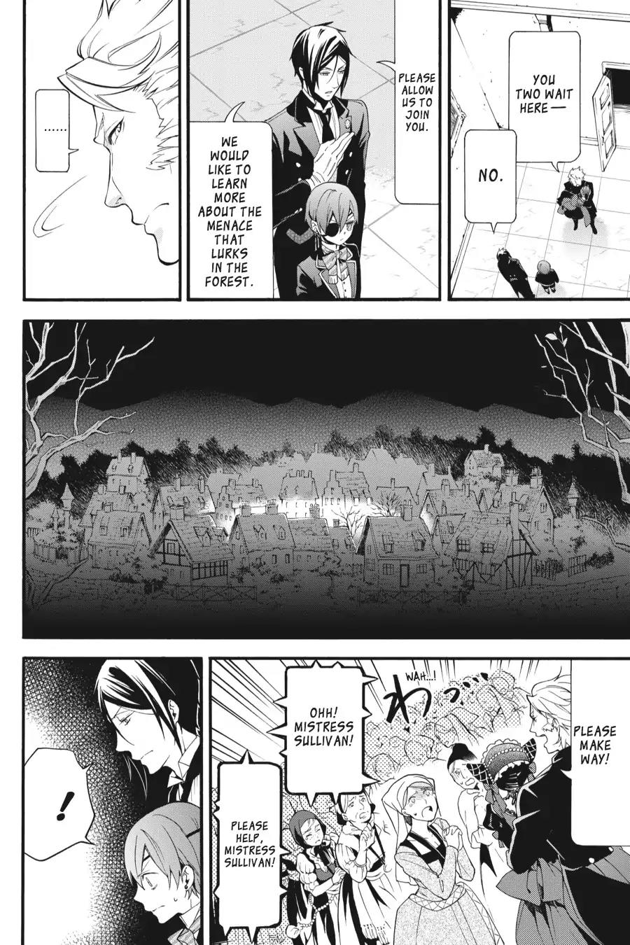 Kuroshitsuji Chapter 89 page 4 - Chapter 89: At noon: The Butler, Sounding the Alarm