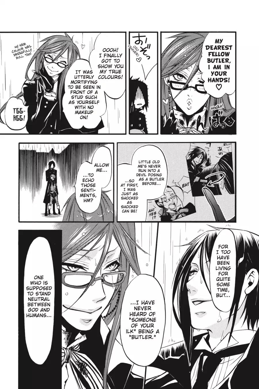 Kuroshitsuji Chapter 9 page 17 - Chapter 9: At midnight: The Butler, Encounters