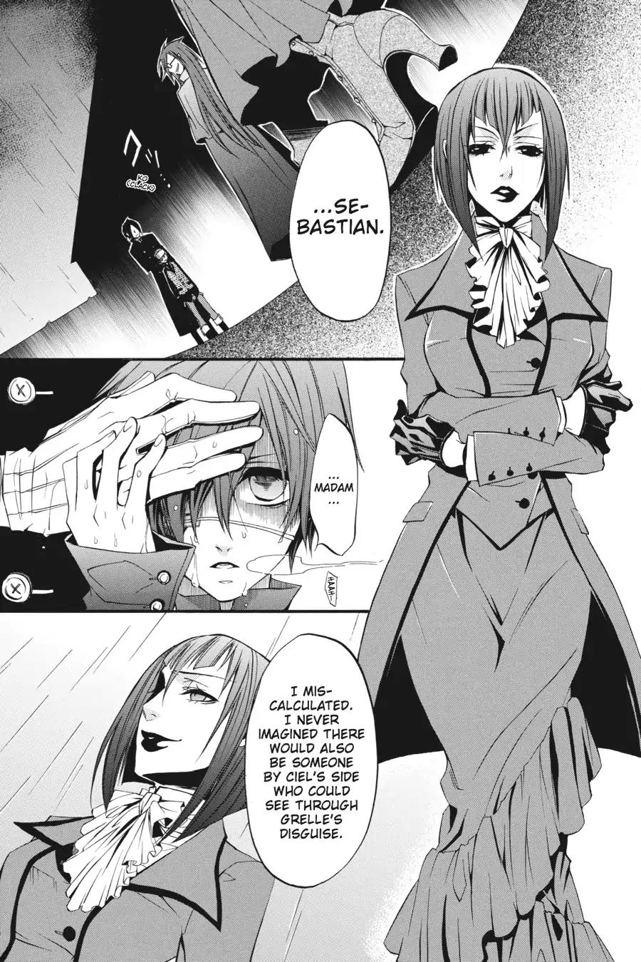 Kuroshitsuji Chapter 9 page 20 - Chapter 9: At midnight: The Butler, Encounters