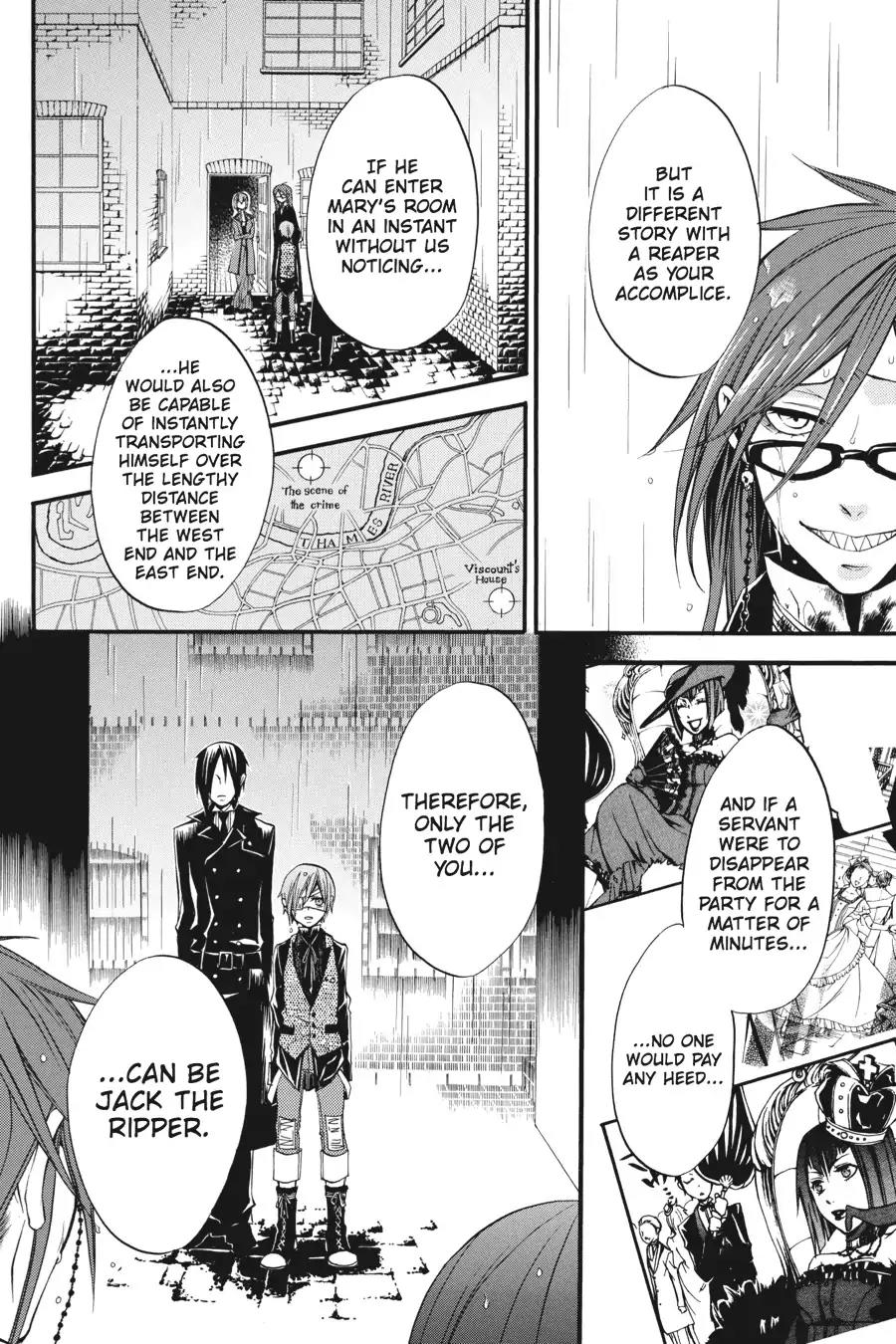 Kuroshitsuji Chapter 9 page 22 - Chapter 9: At midnight: The Butler, Encounters